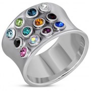 Sterling Silver Hoshen Ring, r448